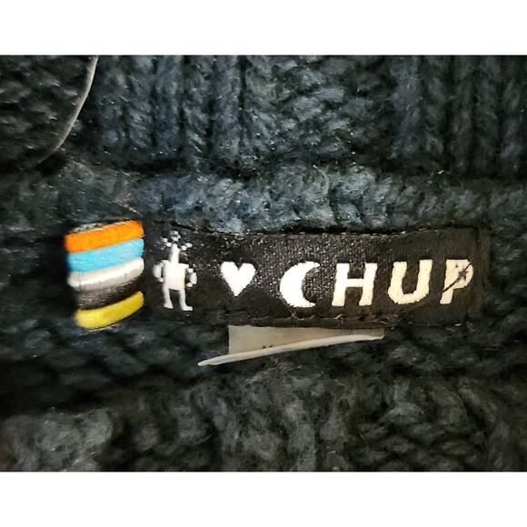 Smartwool Chup Lambswool Women's L Pullover Turtleneck Sweater Blue Purple Teal - Picture 4 of 6